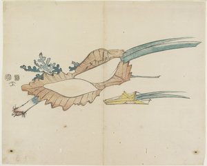 Torta di riso e foglie di iris per il festival dei ragazzi, 1841 da Hogyoku